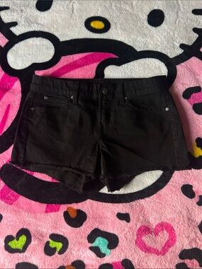 GAP 1969 Black Women's Denim Cutoff Shorts